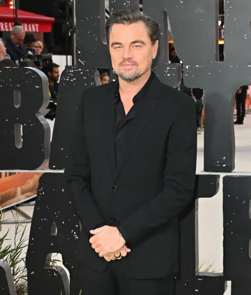 Leonardo DiCaprio London Premiere One Battle After Another Black Blazer USA Jackets