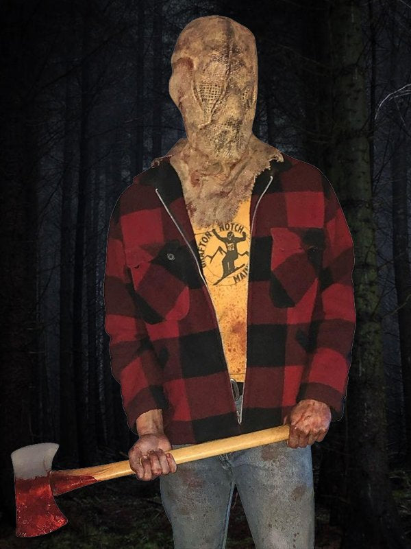 Fear Street Thomas Slate Costume Plaid Jacket USA Jackets