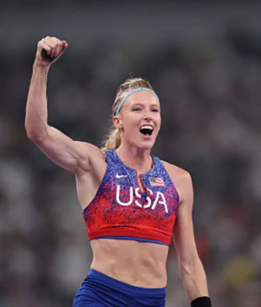 Sandi Morris World Athletics Championships Tokyo 2025 Crop Top USA Jackets