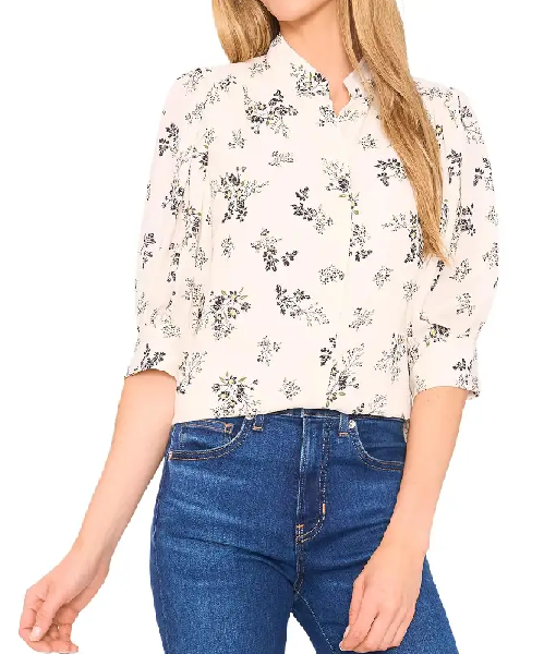 The Today Show 2025 Krystal Ortiz Floral Top USA Jackets