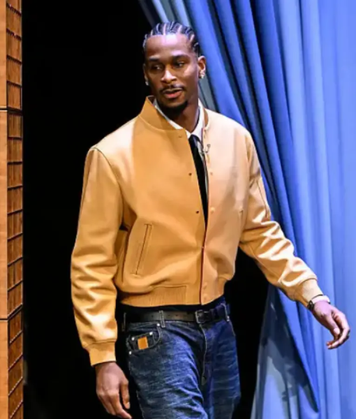 Shai Gilgeous-Alexander The Tonight Show Starring Jimmy Fallon S12 Jacket USA Jackets