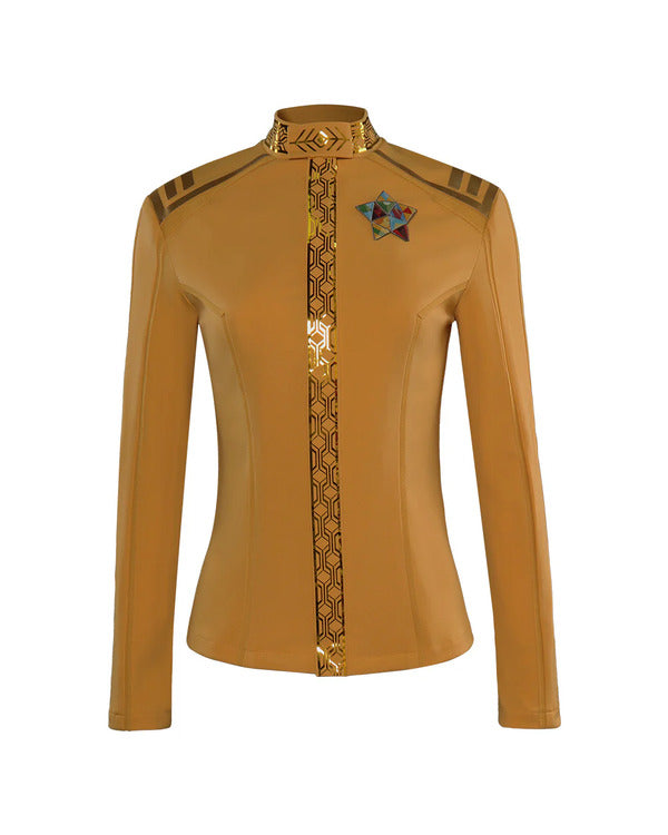 Star Trek Strange New Worlds Rebecca Romijn Yellow Jacket USA Jackets