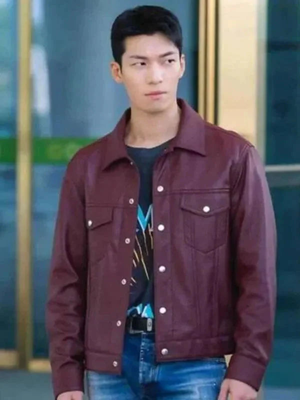 Wi Ha-joon Bad and Crazy Leather Jacket USA Jackets