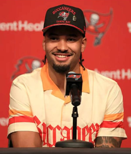Tampa Bay Buccaneers Emeka Egbuka Press Conference Shirt USA Jackets