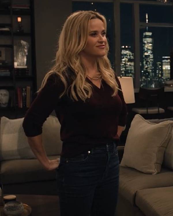 The Morning Show Bradley Jackson Burgundy Sweatshirt USA Jackets