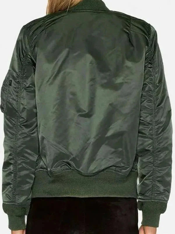 The Sandman Lyta Hall Green Bomber Jacket USA Jackets