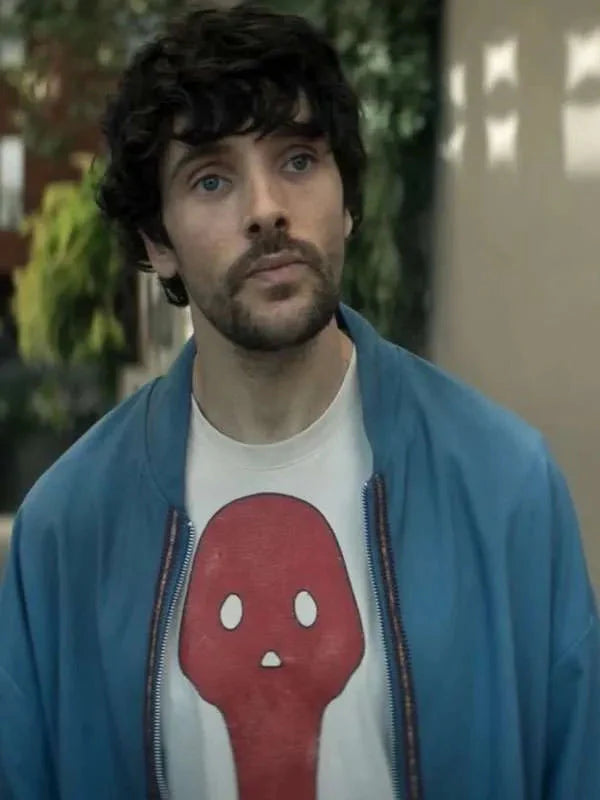 Colin Morgan The Sandman S02 Blue Bomber Jacket USA Jackets