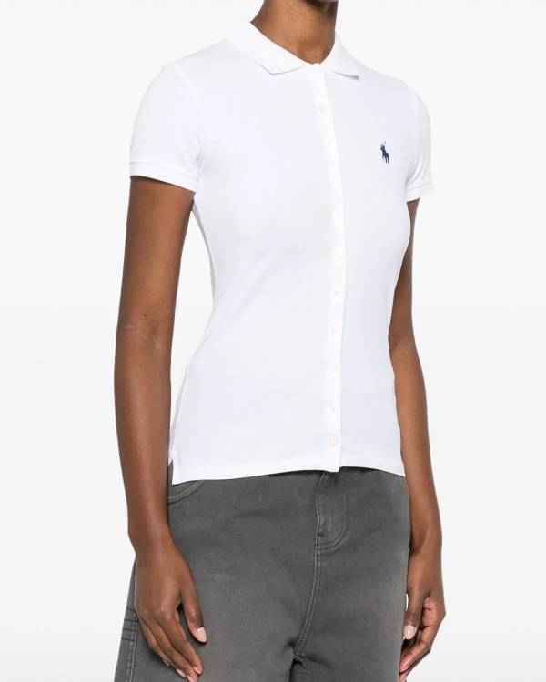 The Girlfriend Robin Wright White Polo Top USA Jackets