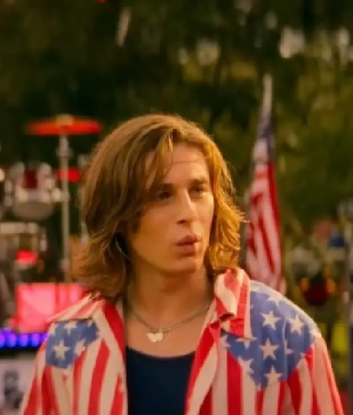The Runarounds Axel Ellis USA Flag Shirt USA Jackets
