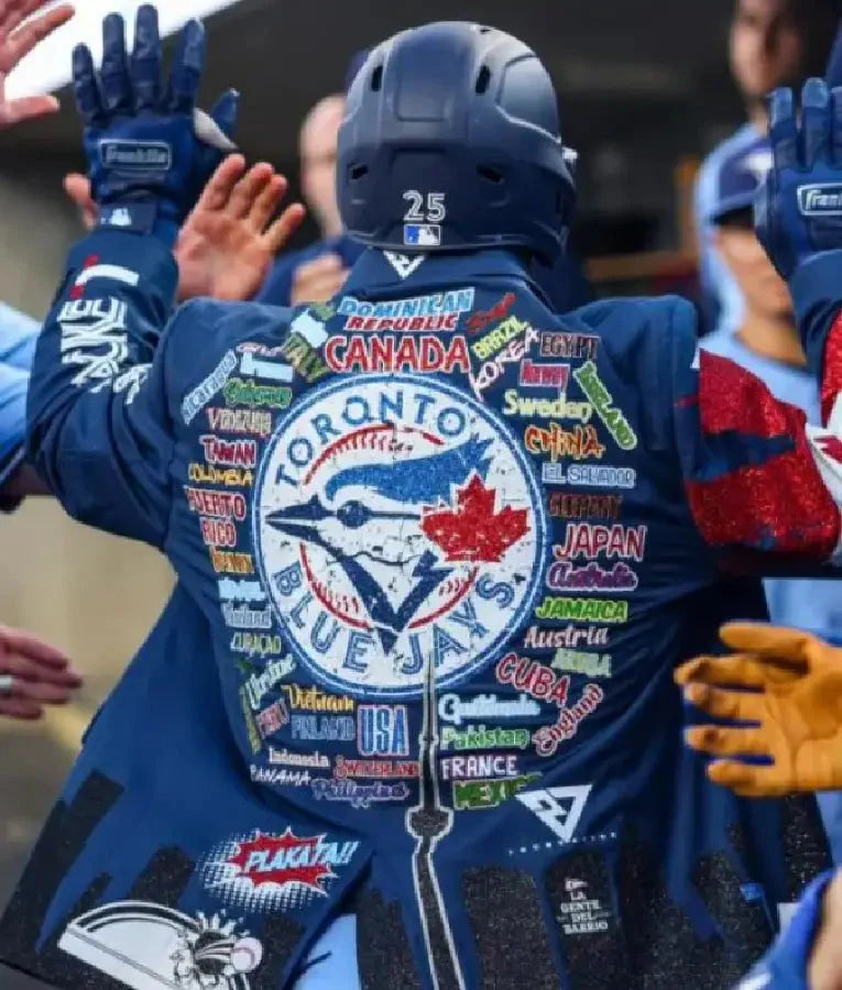 Toronto Blue Jays 2025 Home Run Jacket USA Jackets