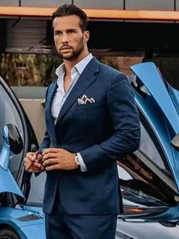 Tristan Tate Blue Suit USA Jackets