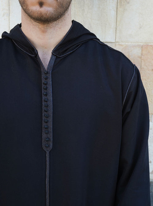 Zaytuna Hooded Moroccan Thobe