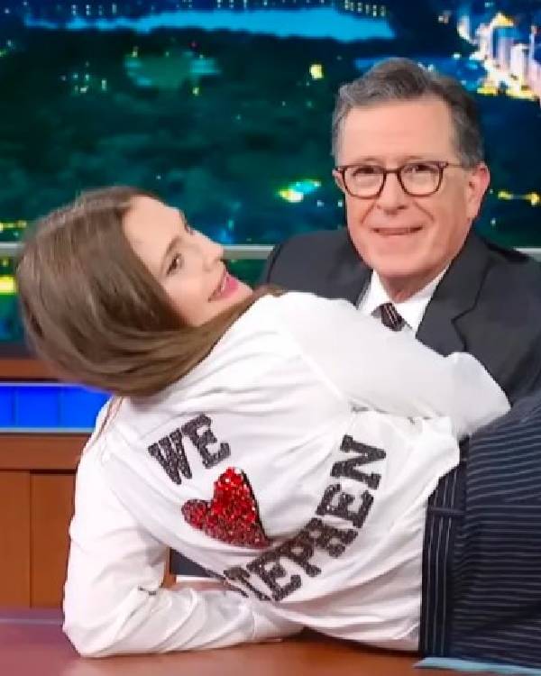 Drew Barrymore We Love Stephen White Shirt USA Jackets